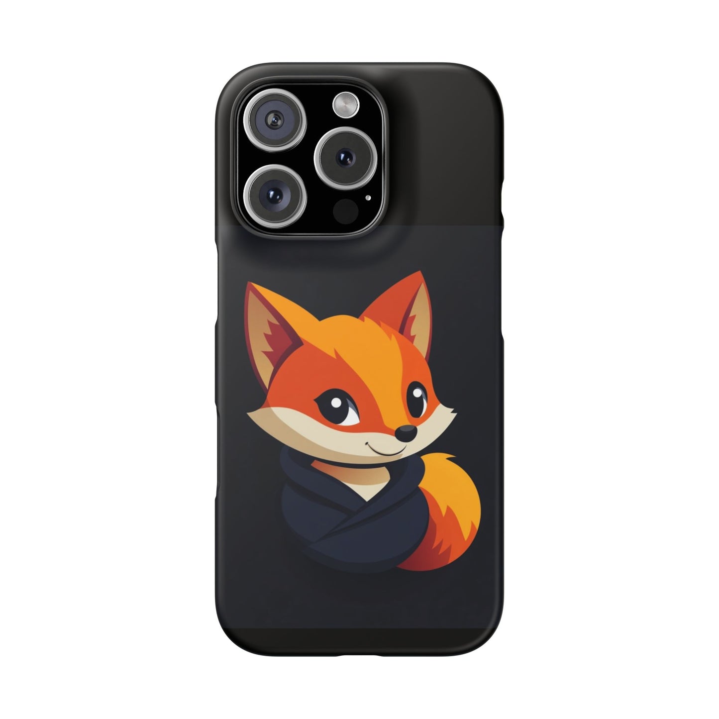 Cute Fox Snap Case for iPhone - Stylish Animal Design