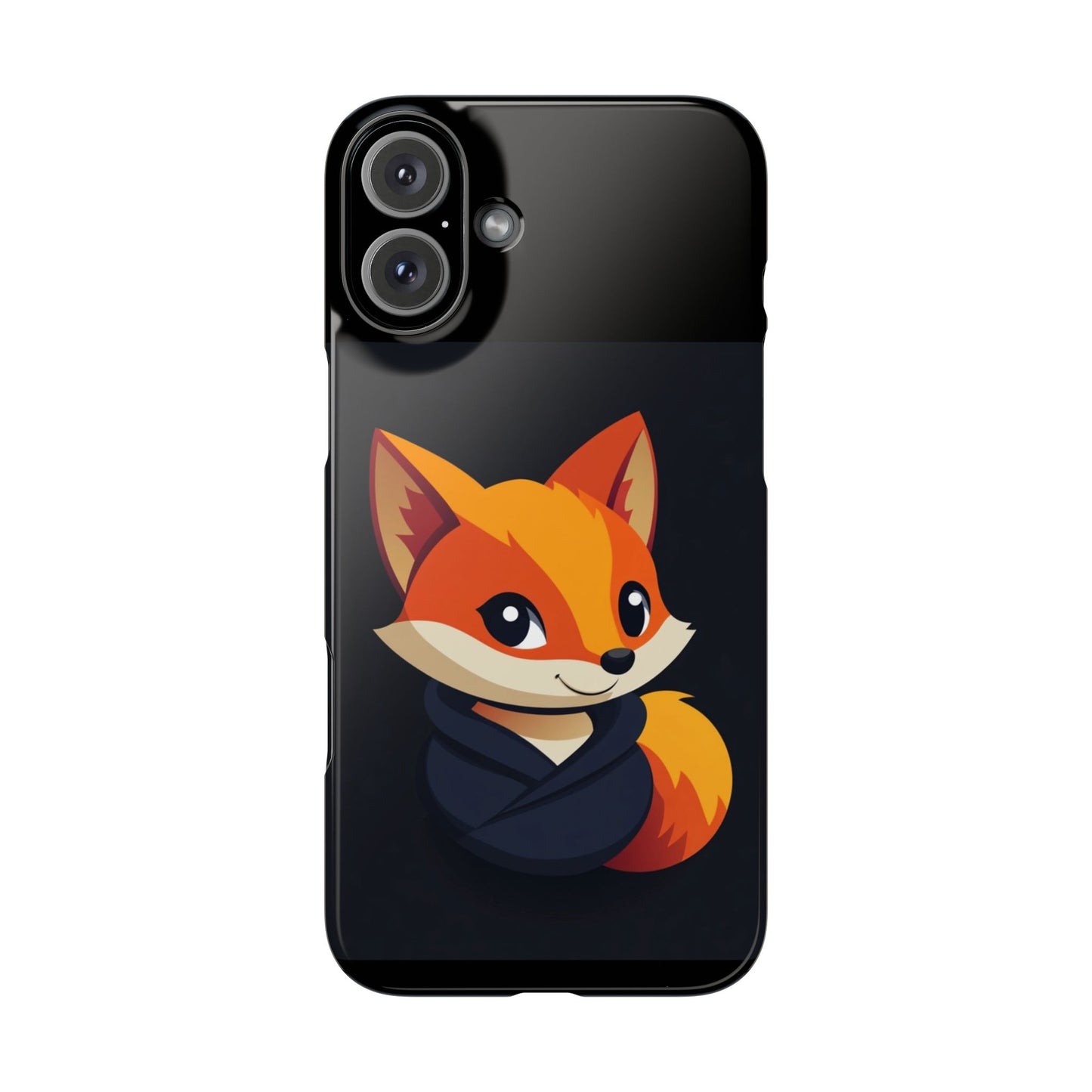 Cute Fox Snap Case for iPhone - Stylish Animal Design