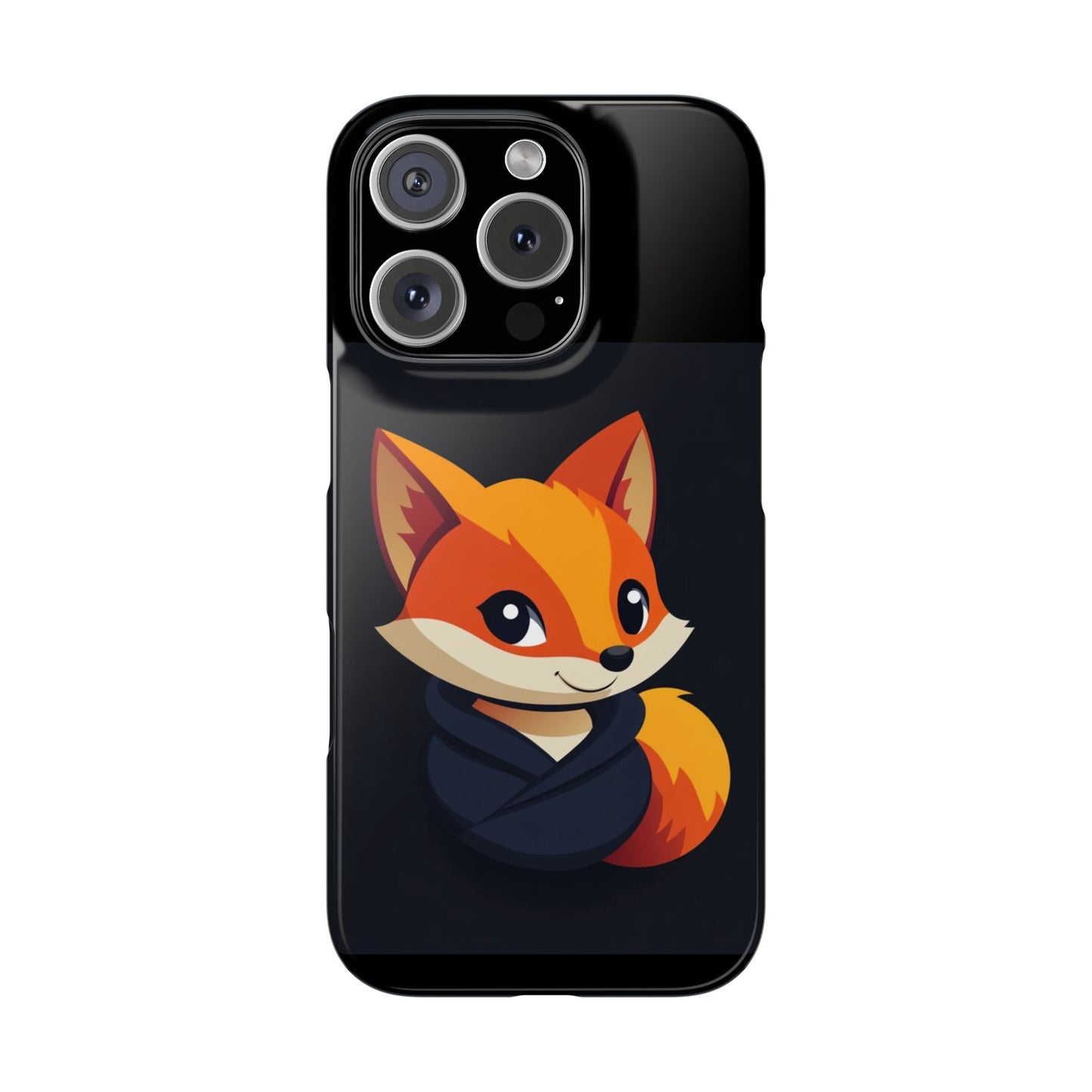 Cute Fox Snap Case for iPhone - Stylish Animal Design